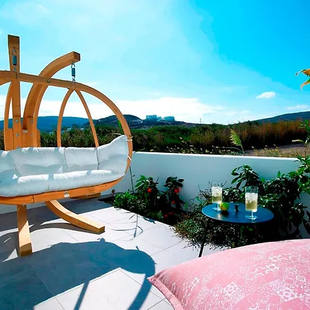 Unique Milos Suites Pollonia Zimmer foto